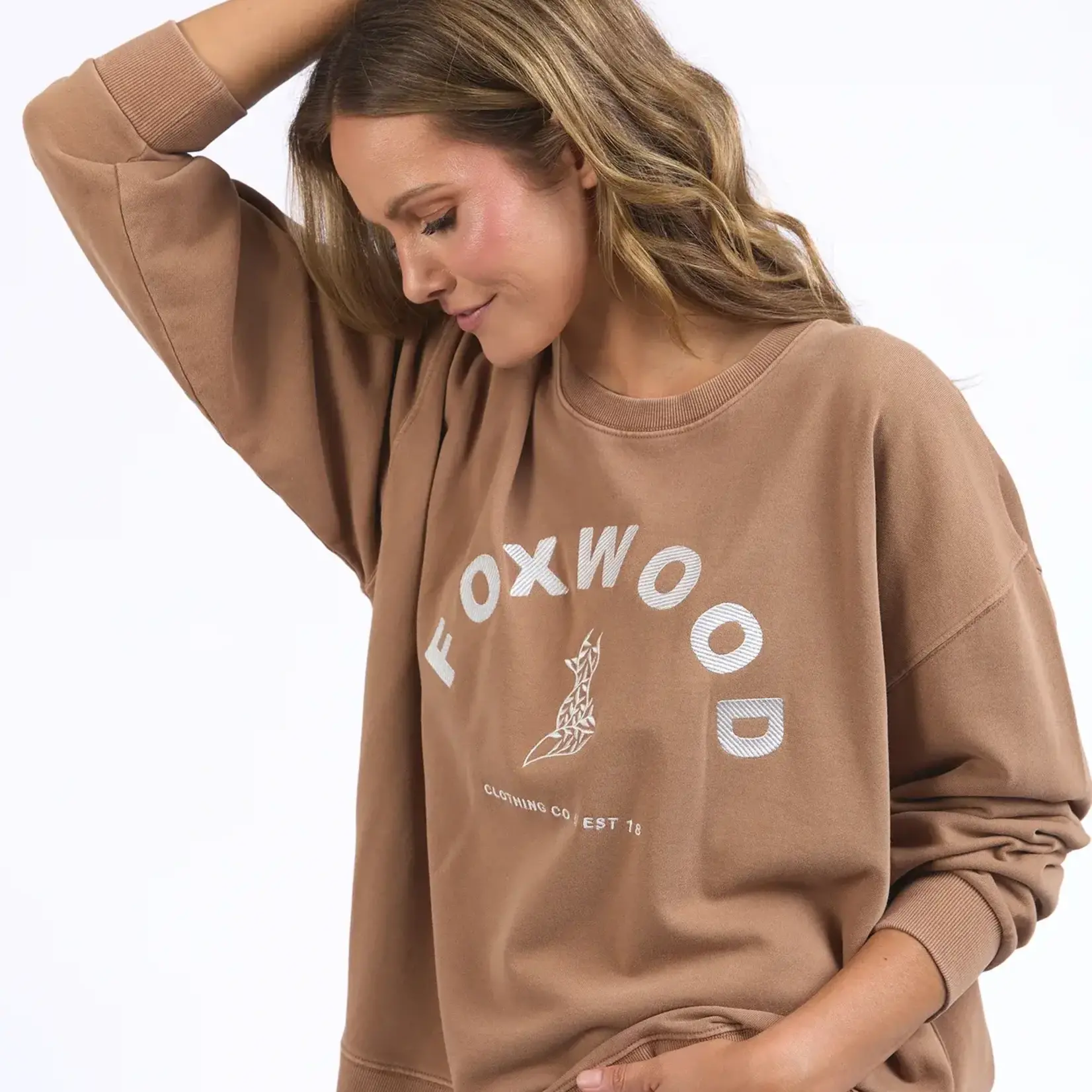 Foxwood Effortless Crew - Tan