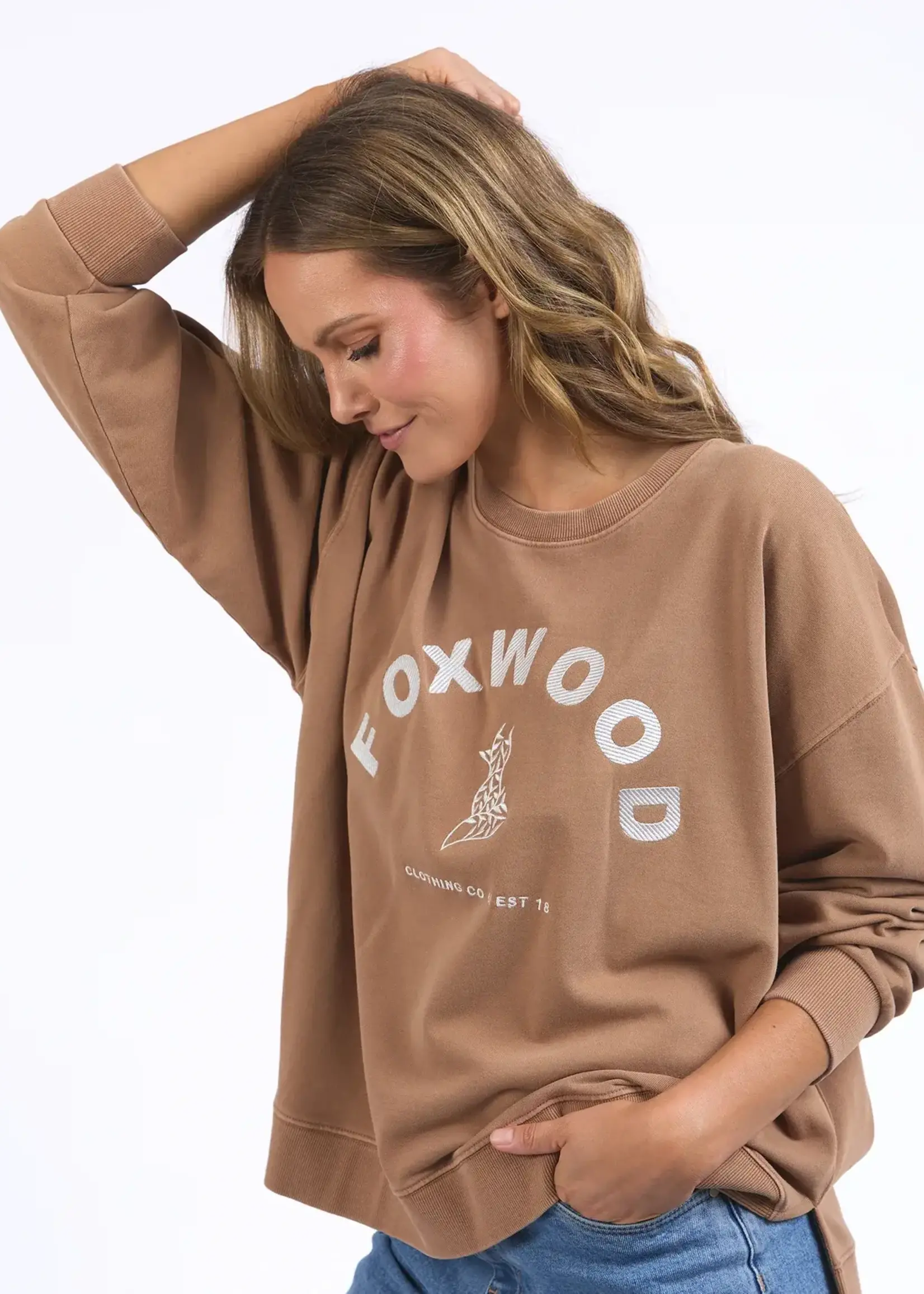 Foxwood Effortless Crew - Tan