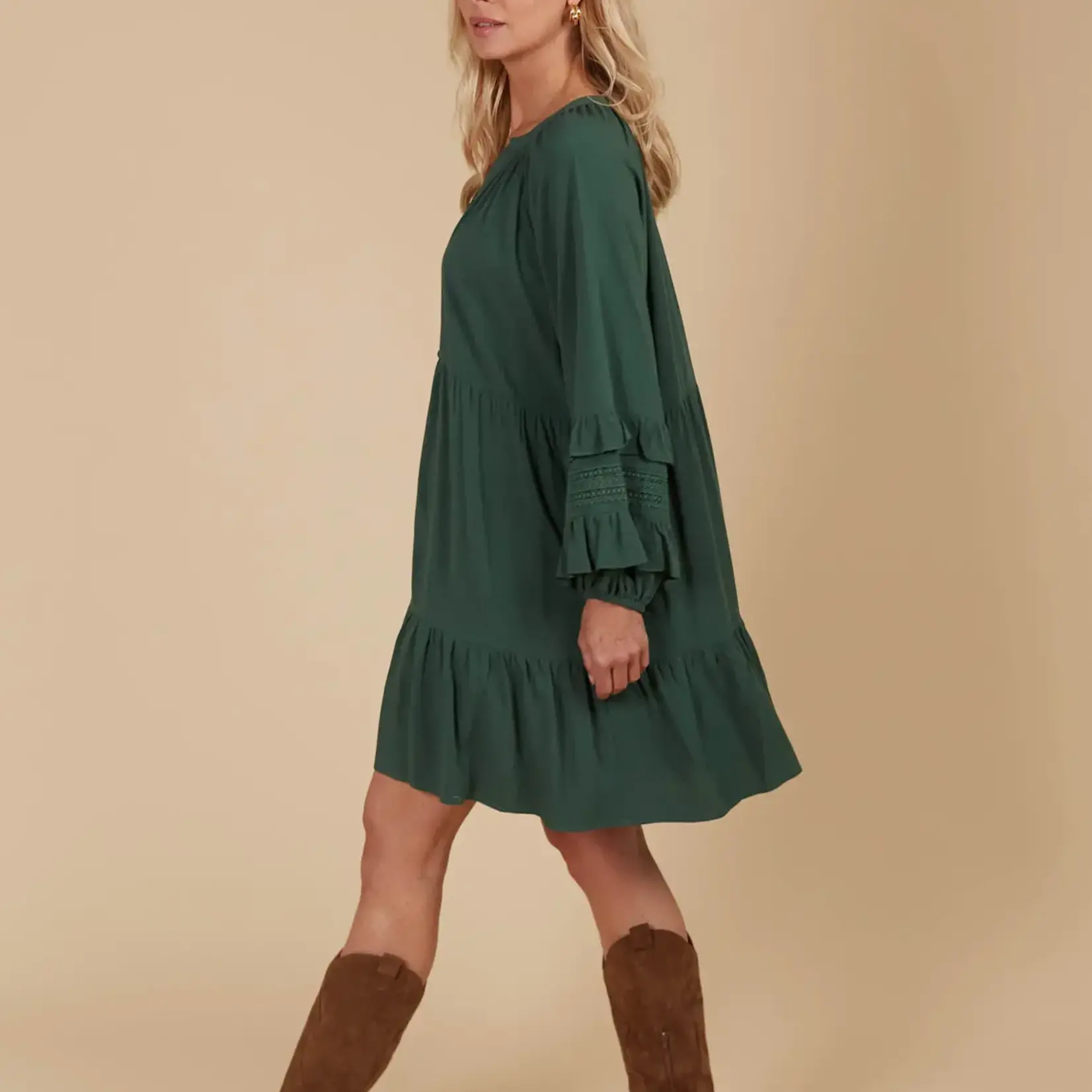 Isle of Mine Aphrodite Relaxed Dress - Pine