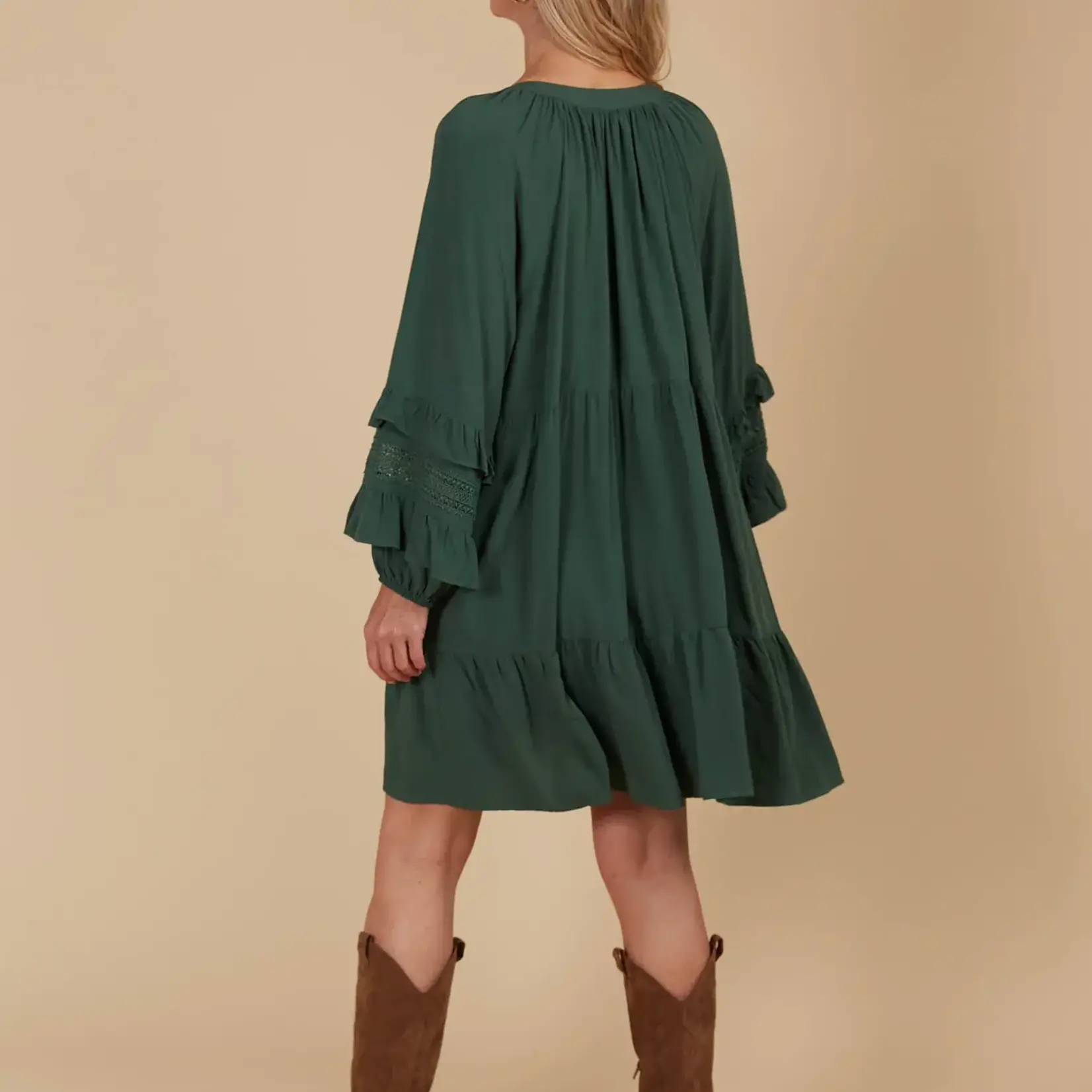 Isle of Mine Aphrodite Relaxed Dress - Pine