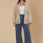 Isle of Mine Luna Cardigan - Canvas