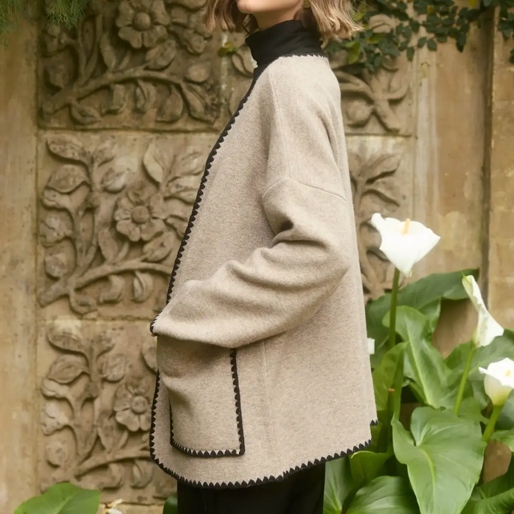 Isle of Mine Athena Cardigan - Taupe