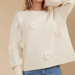 Isle of Mine Miru Flower Jumper - Canvas