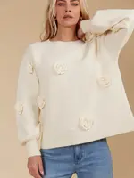 Isle of Mine Miru Flower Jumper - Canvas