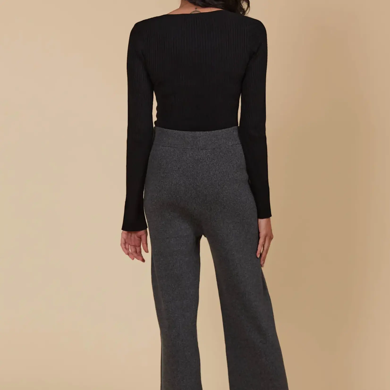 Isle of Mine Tala Knit Pant - Ash