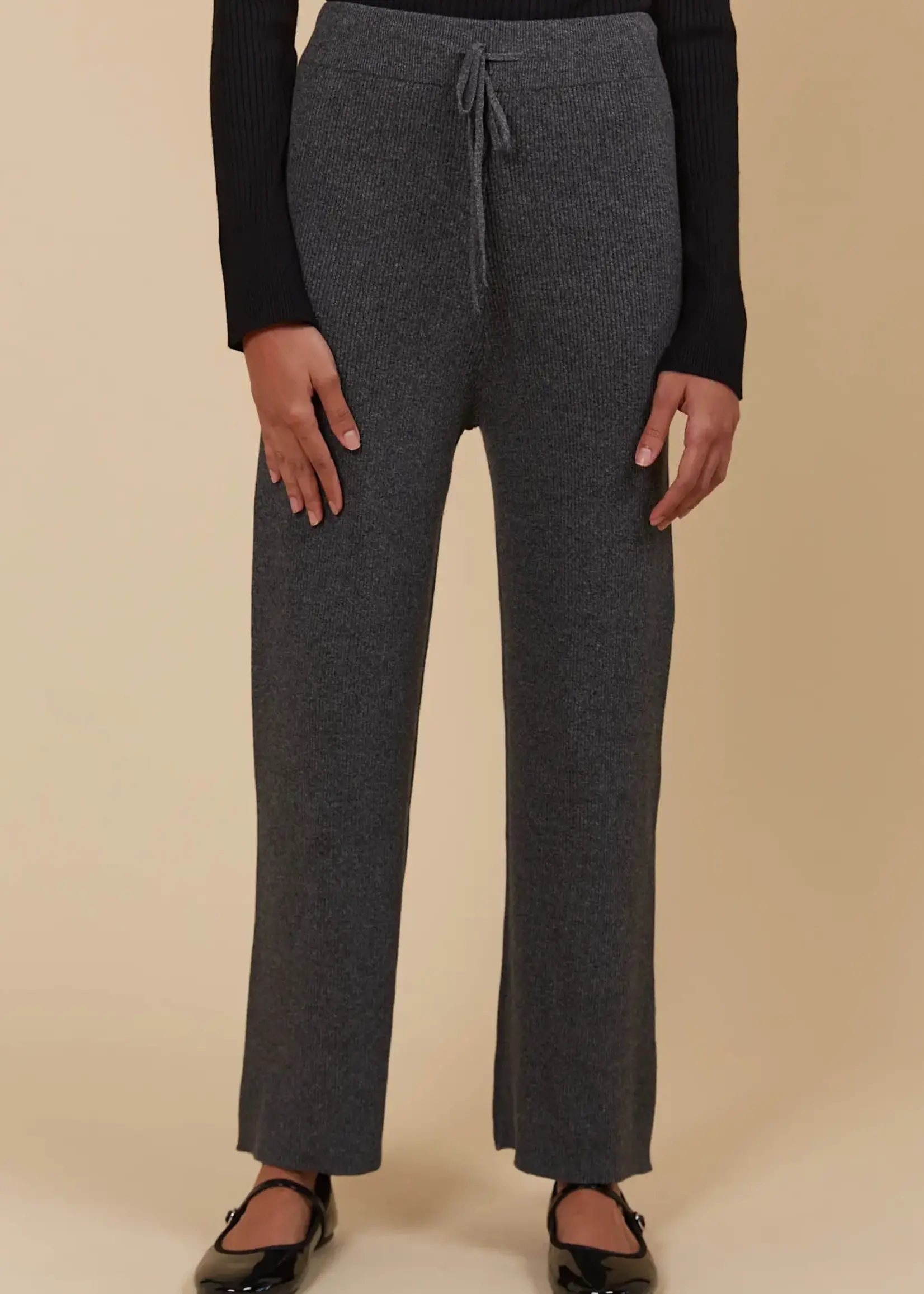 Isle of Mine Tala Knit Pant - Ash