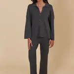 Isle of Mine Tala Knit Shirt - Ash