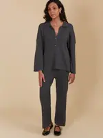 Isle of Mine Tala Knit Shirt - Ash