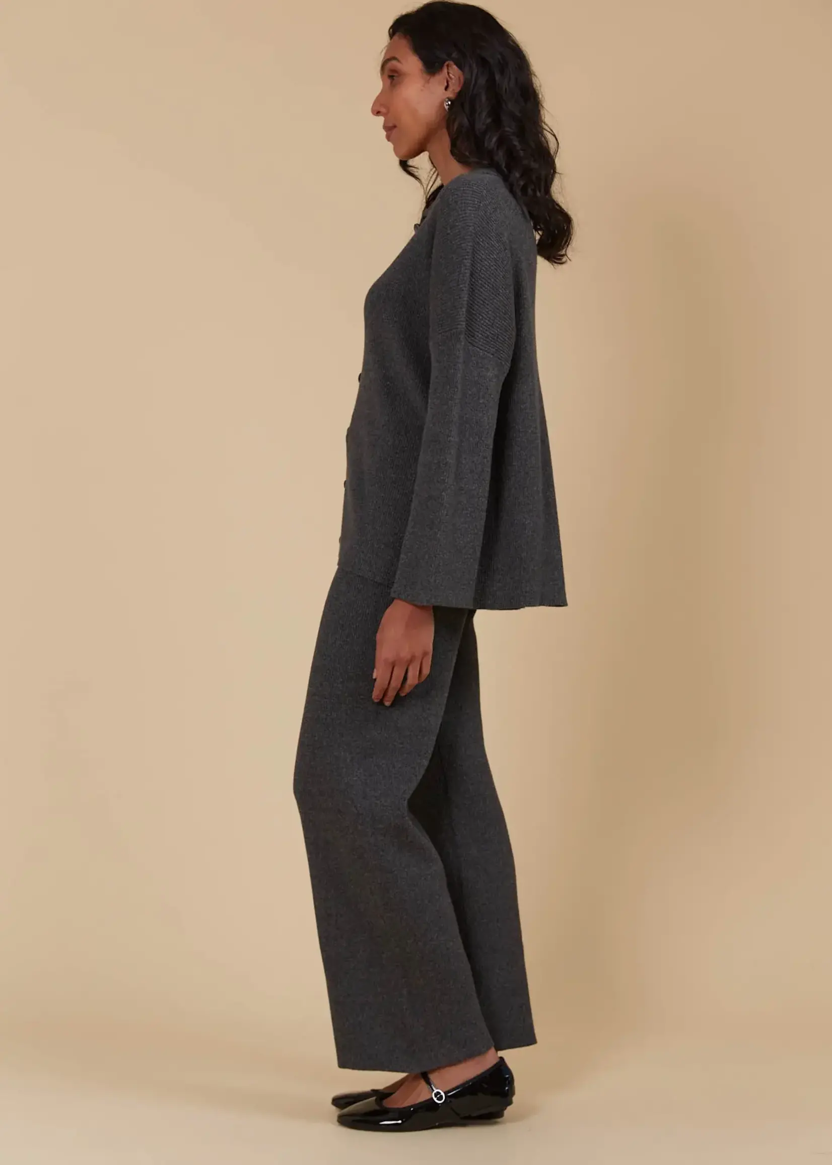 Isle of Mine Tala Knit Shirt - Ash