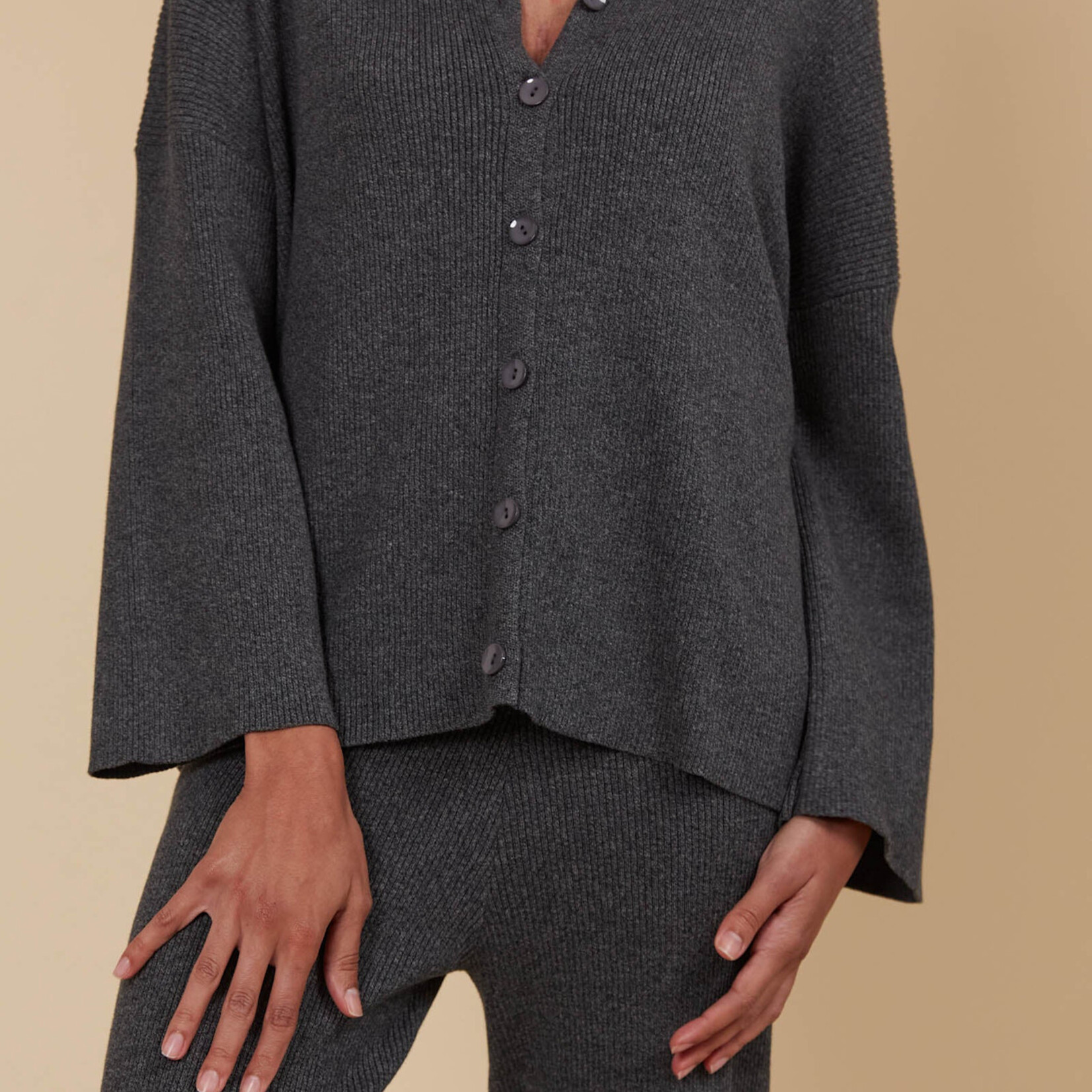 Isle of Mine Tala Knit Shirt - Ash