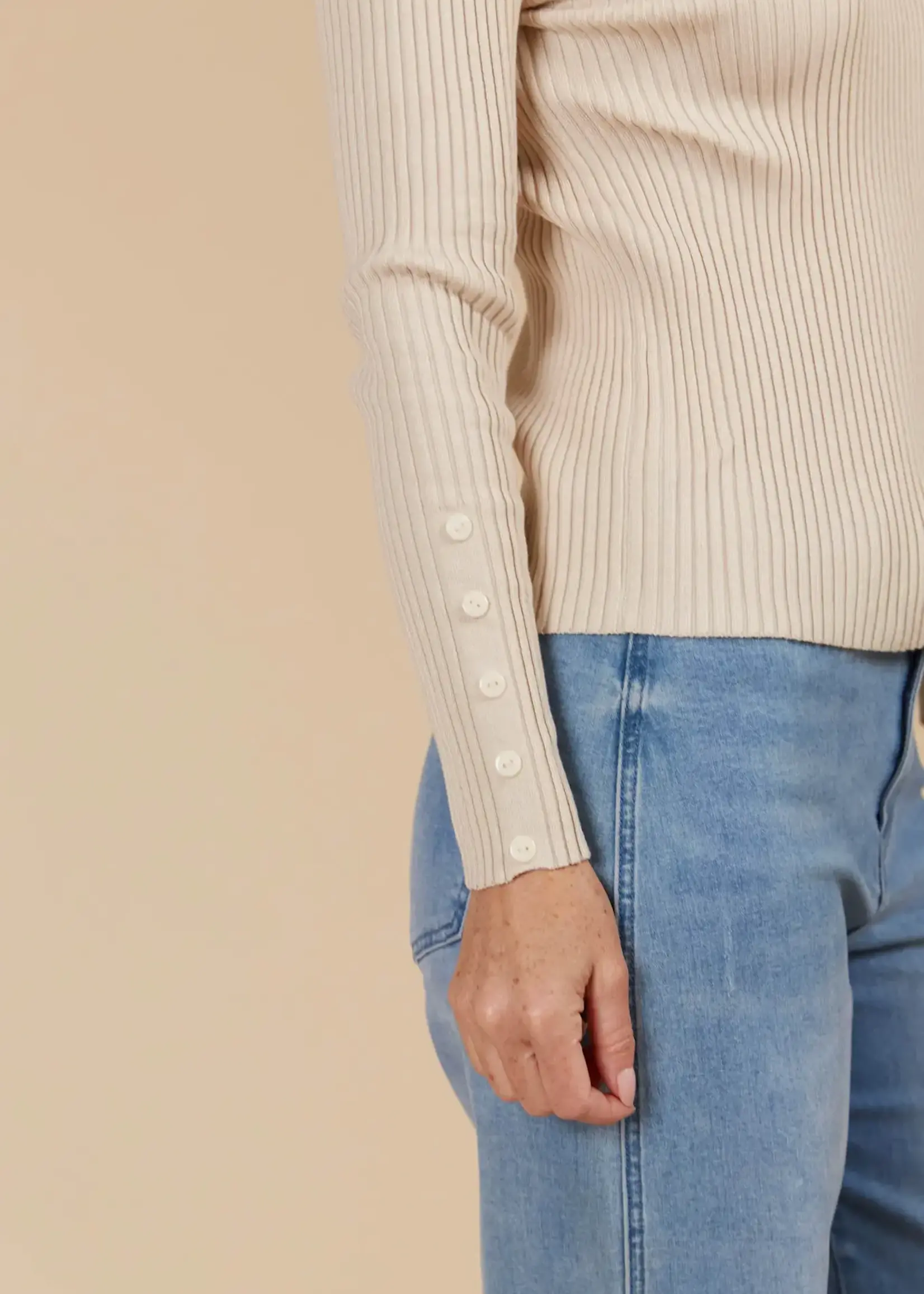 Isle of Mine Juno Knit Top - Canvas