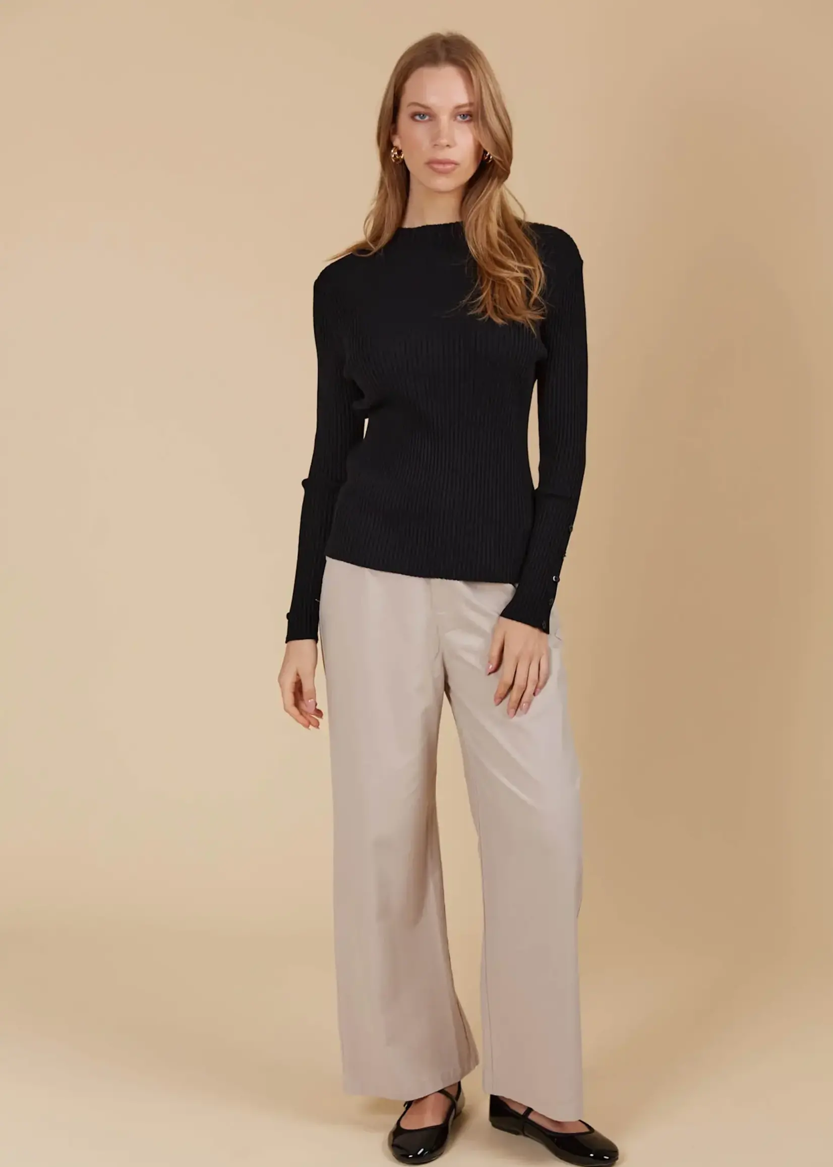Isle of Mine Juno Knit Top - Canvas