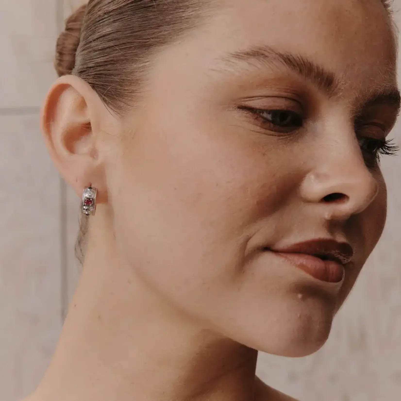 EB & Ive Heritage Earring - Gem