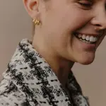 EB & Ive Heritage Satin Earring - Knot