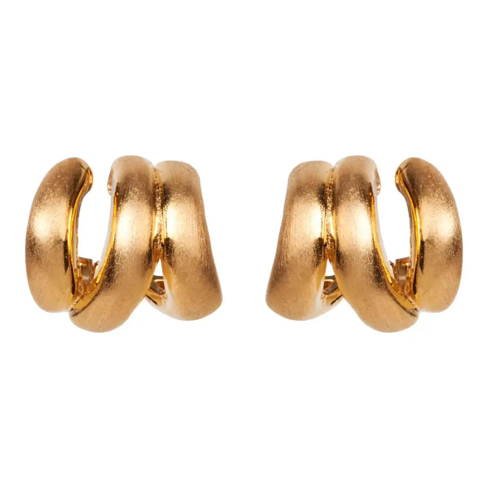 EB & Ive Heritage Satin Earring - Knot