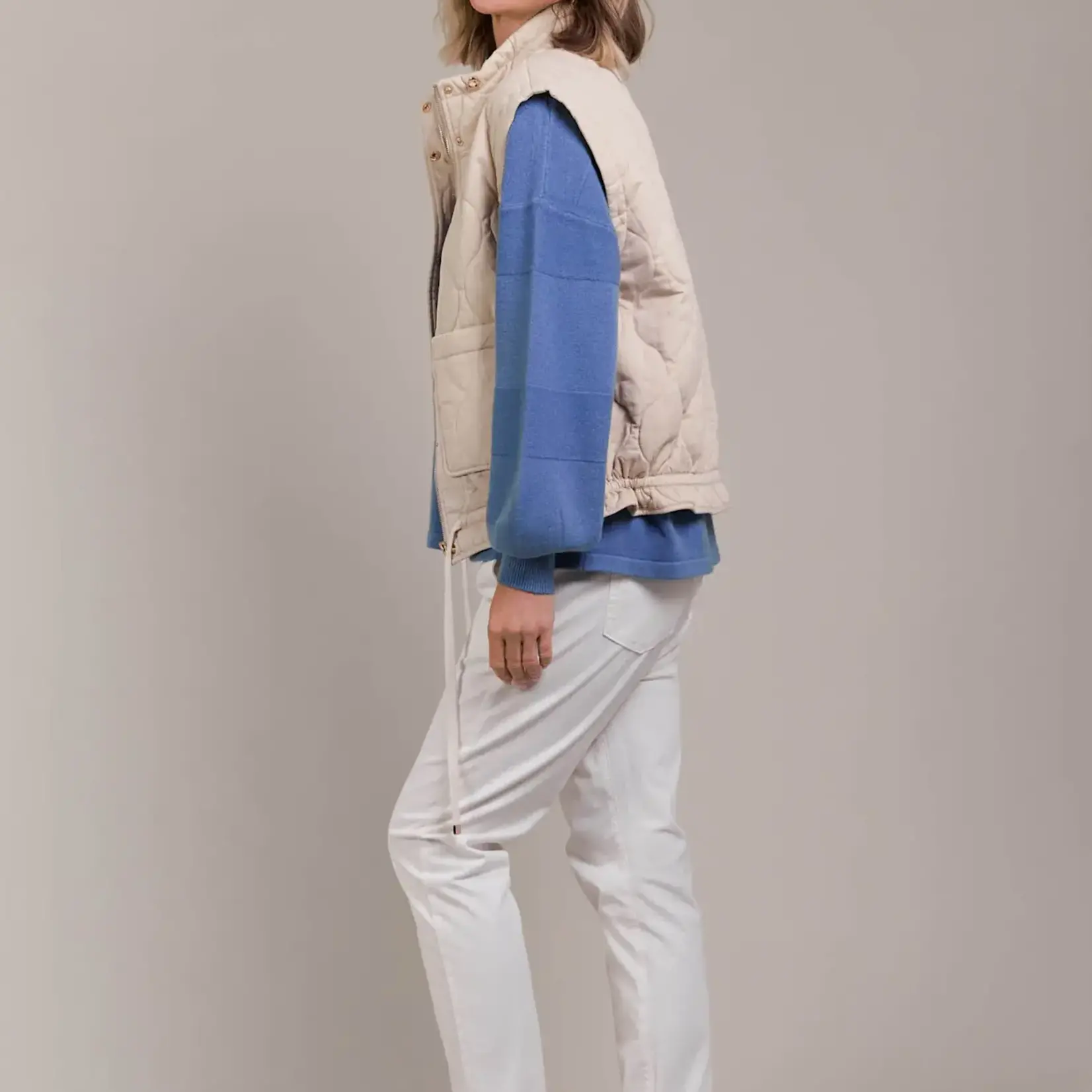 EB & Ive Pepi Vest - Ecru
