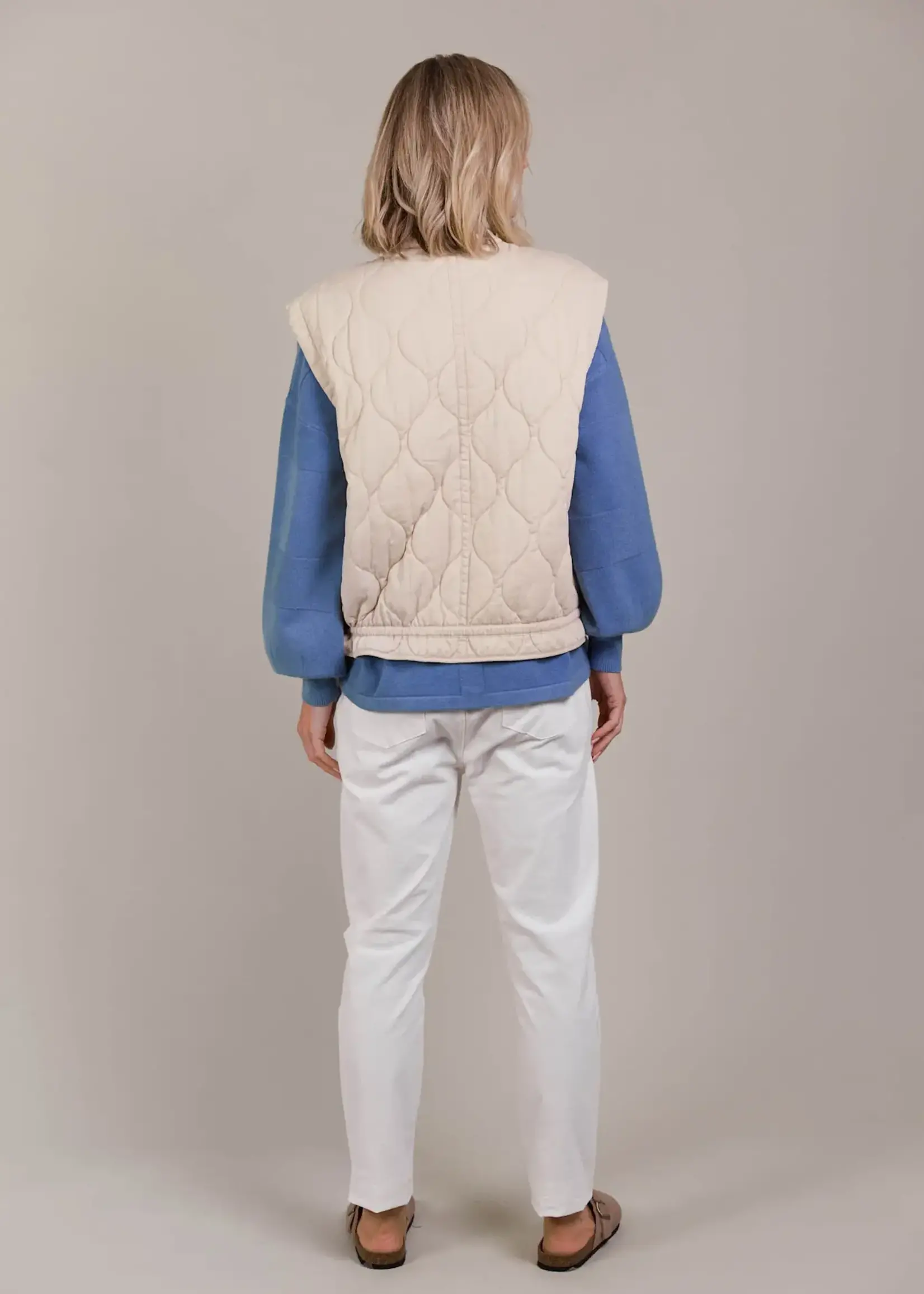 EB & Ive Pepi Vest - Ecru