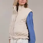 EB & Ive Pepi Vest - Ecru