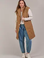 EB & Ive Argo Long Line Vest - Hazel