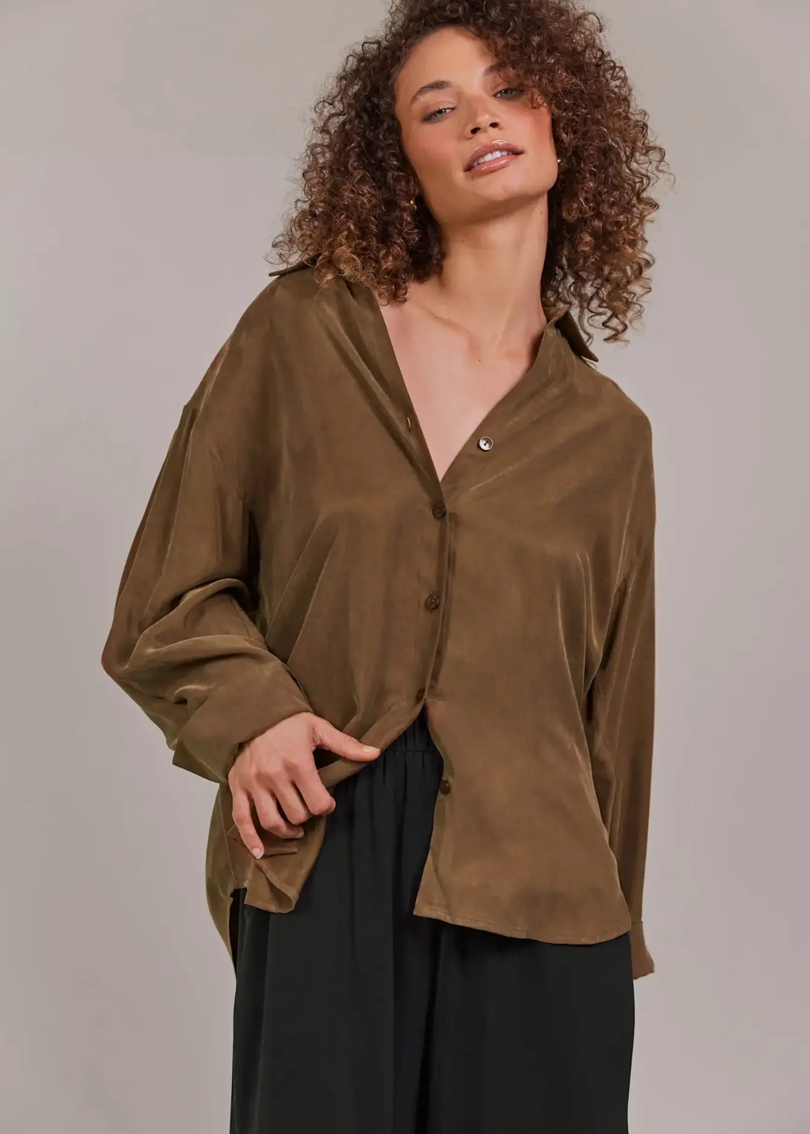 EB & Ive Eden Shirt - Tobacco