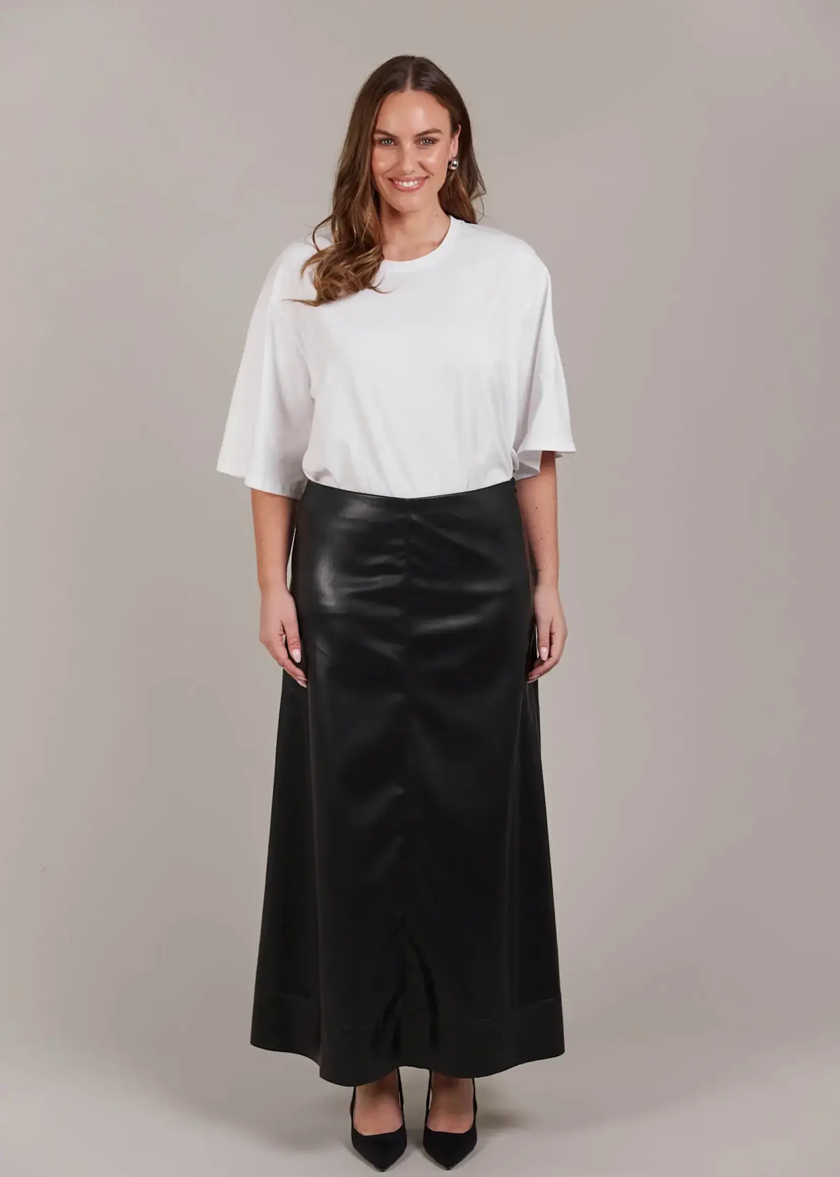 EB & Ive Allegro Maxi Skirt - Black