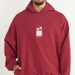 Rhythm Portal Relaxed Hood - Merlot