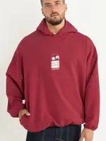 Rhythm Portal Relaxed Hood - Merlot