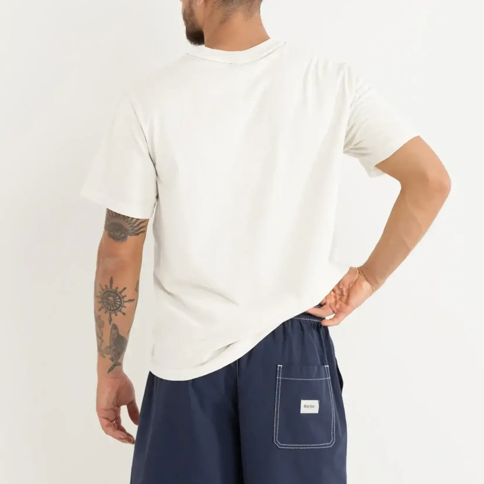 Rhythm Portal Vintage SS T Shirt - White