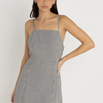 Rhythm Gingham Mini Dress - Black