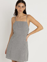 Rhythm Gingham Mini Dress - Black