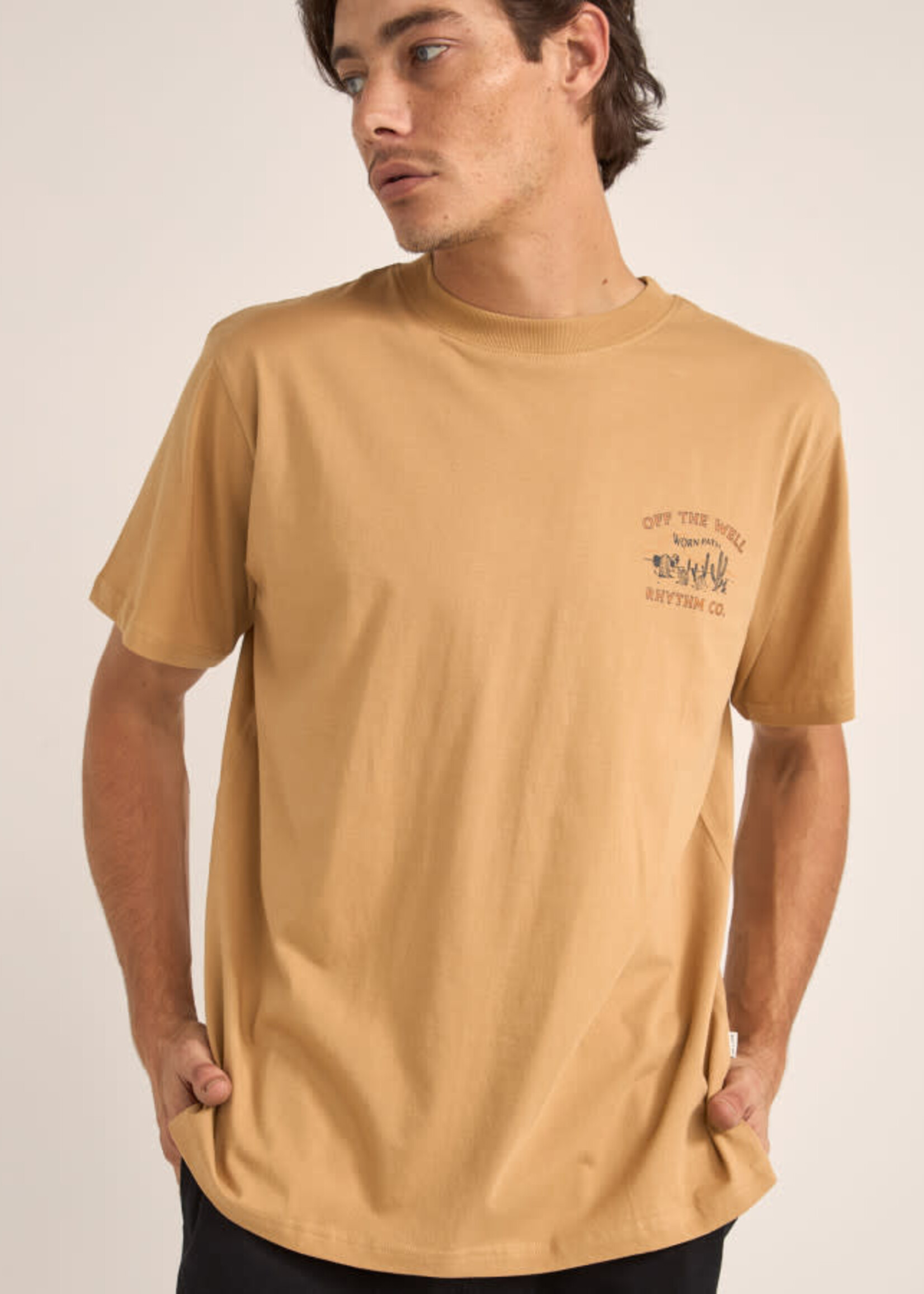 Rhythm Worn Path SS T Shirt - Incense