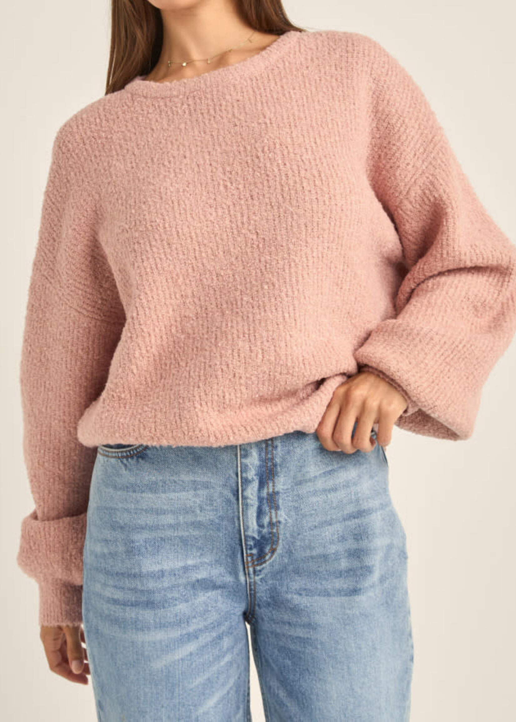 Rhythm Quinn Knit Jumper - Pink