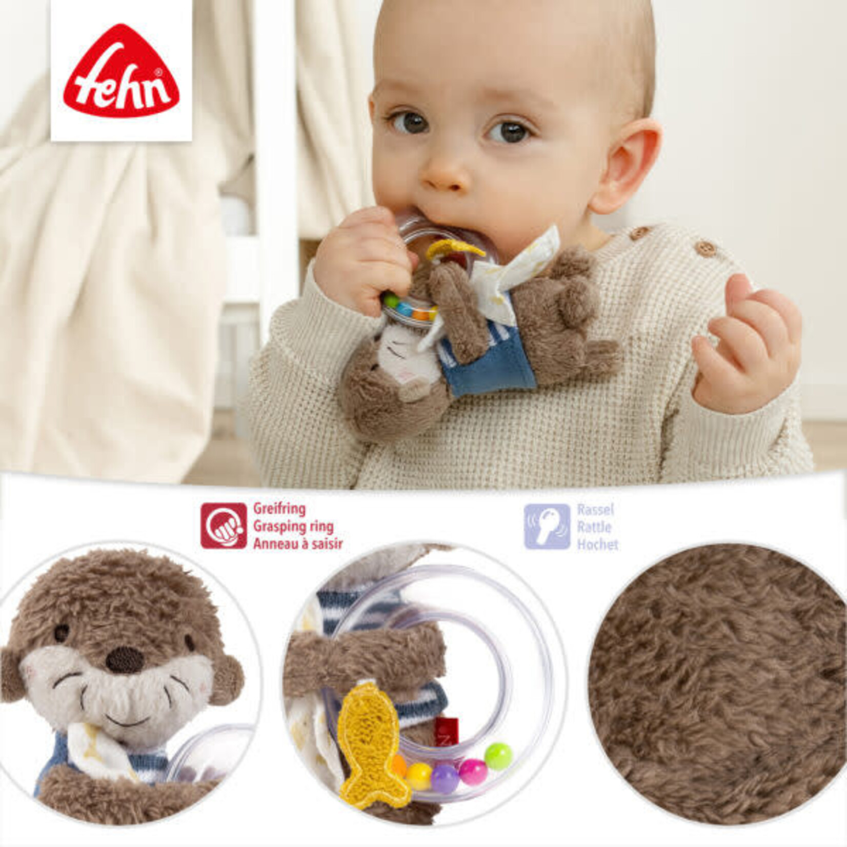 Fehn Rattle Ring Otter