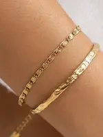 Arms Of Eve Dragon Gold Chain Bracelet
