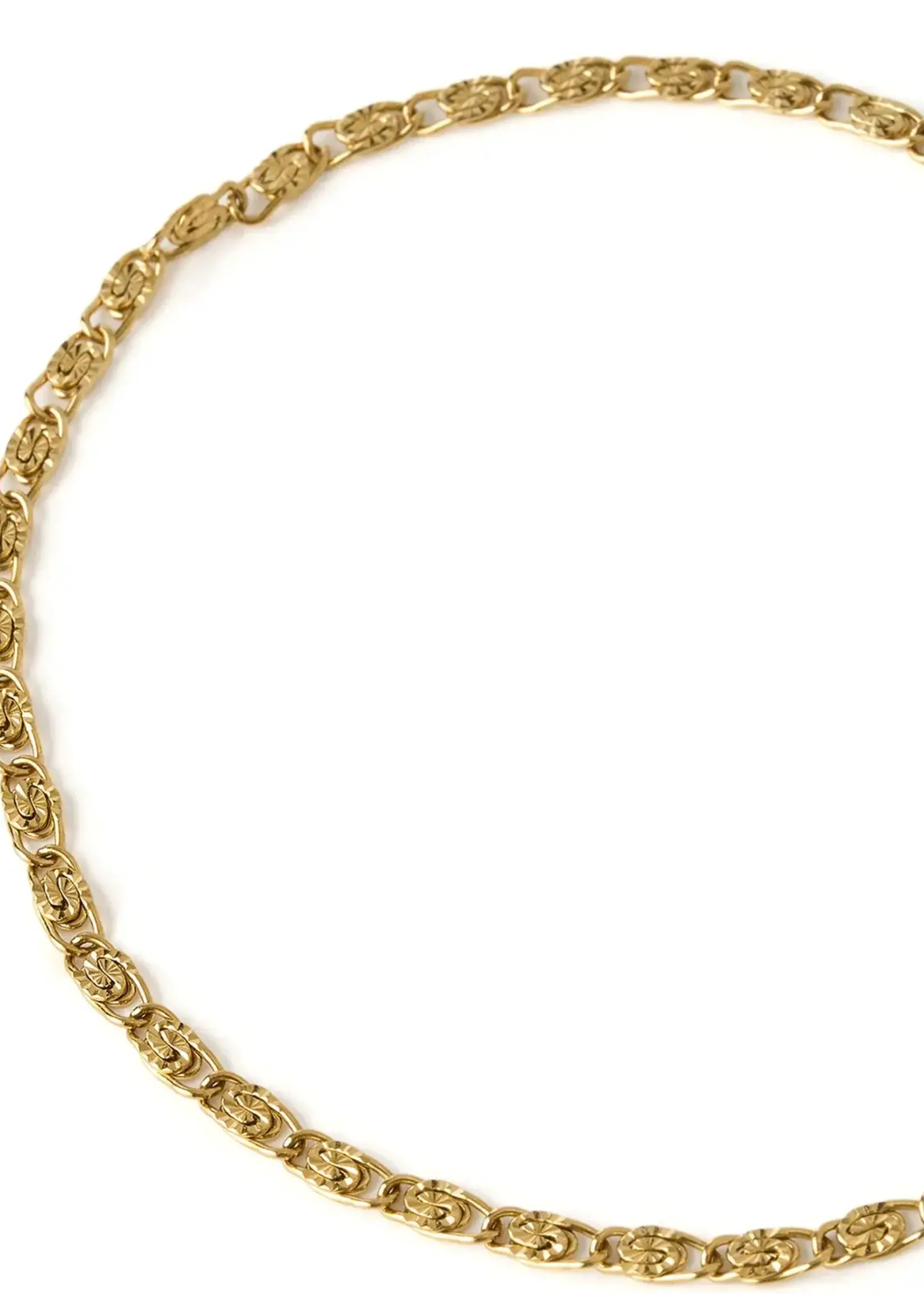 Arms Of Eve Dragon Gold Chain Anklet