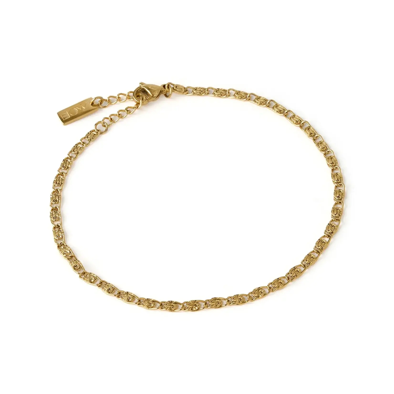 Arms Of Eve Dragon Gold Chain Anklet