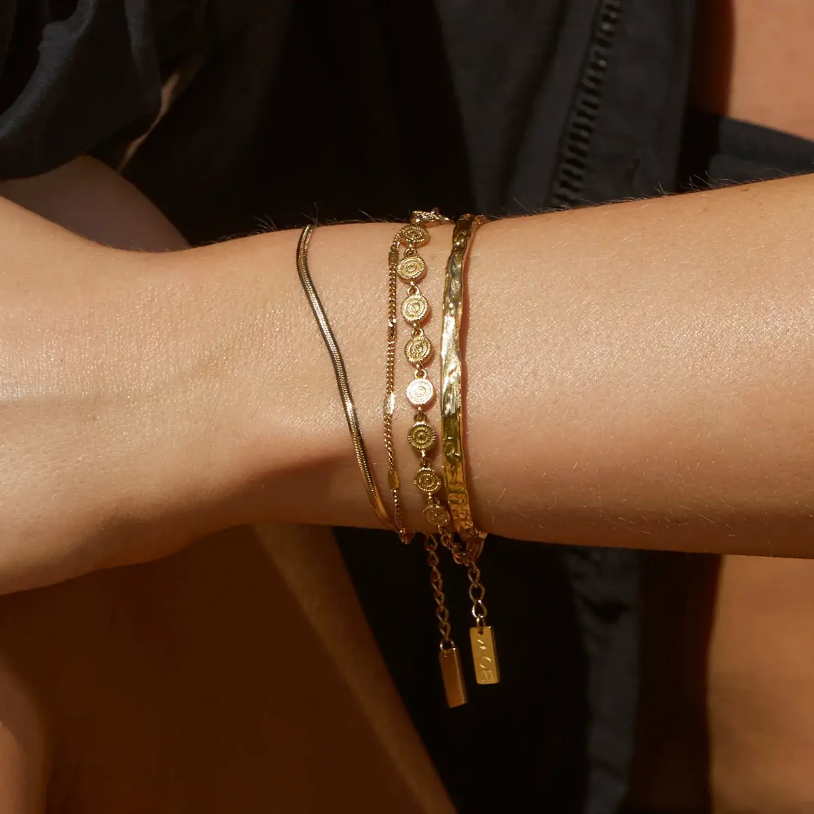 Arms Of Eve Genevieve Gold Bracelet