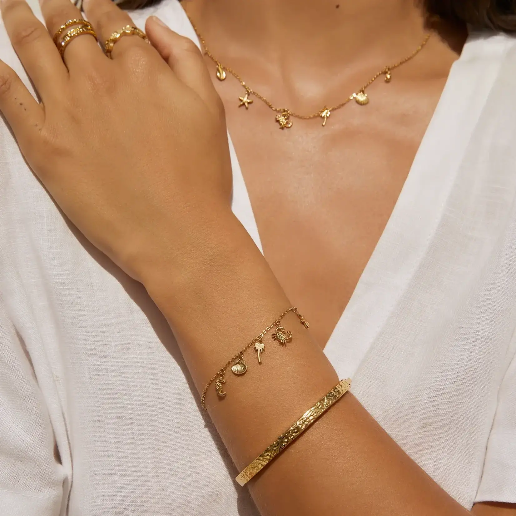 Arms Of Eve Ariel Gold Bracelet