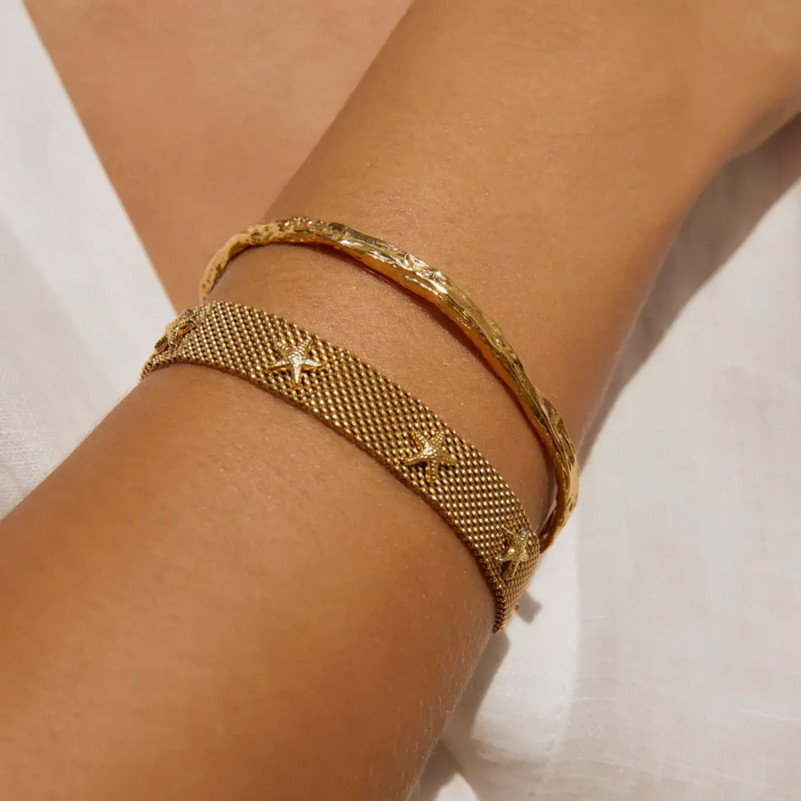 Arms Of Eve Seastar Gold Bracelet