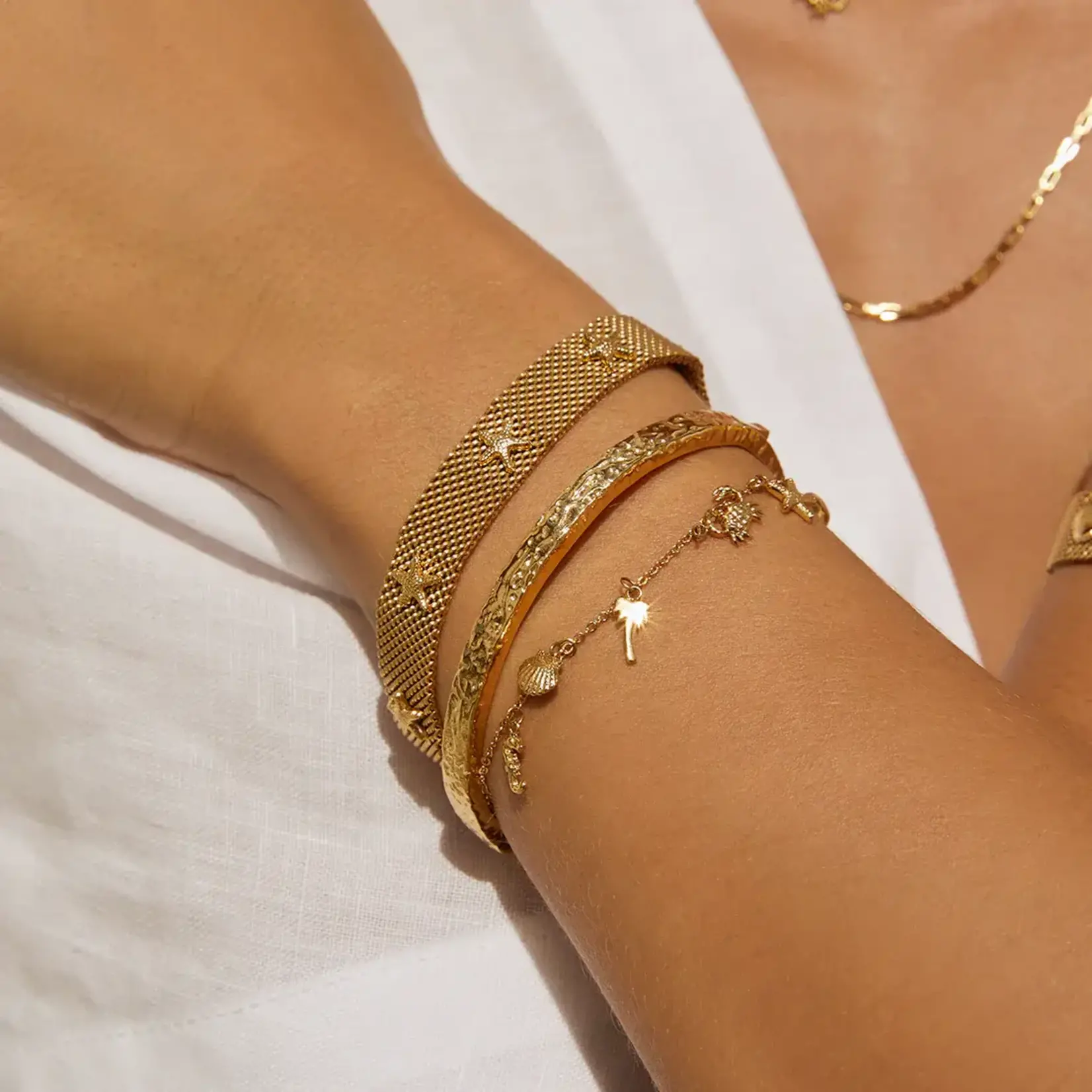 Arms Of Eve Seastar Gold Bracelet