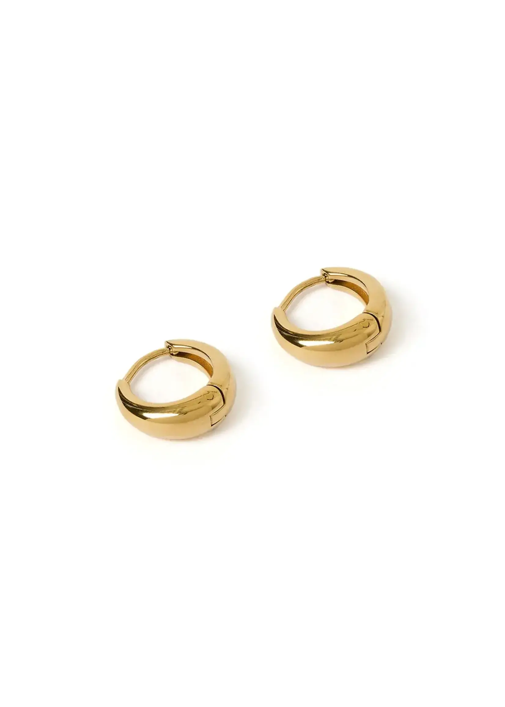 Arms Of Eve Max Gold Earrings - Midi 14mm