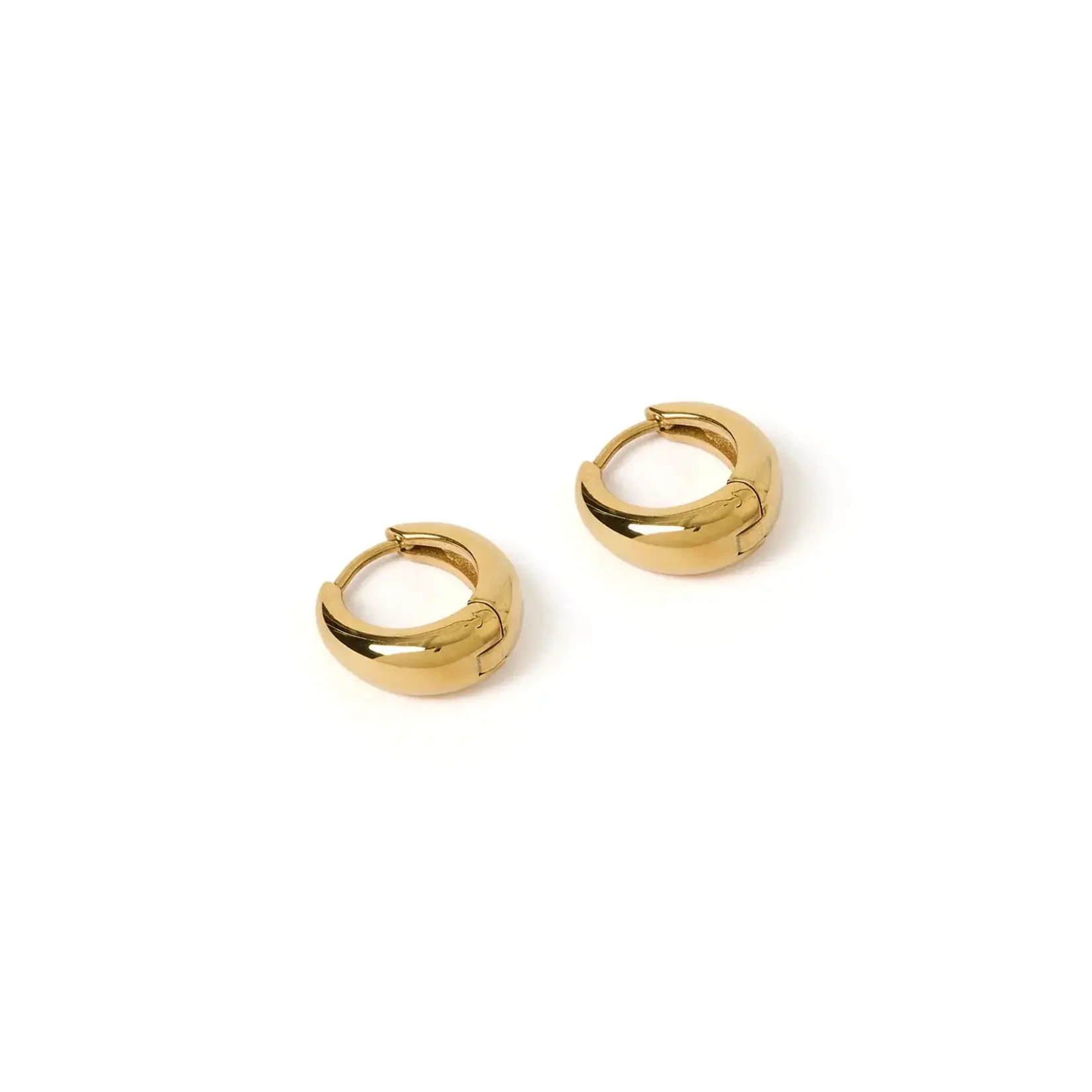Arms Of Eve Max Gold Earrings - Maxi 16mm