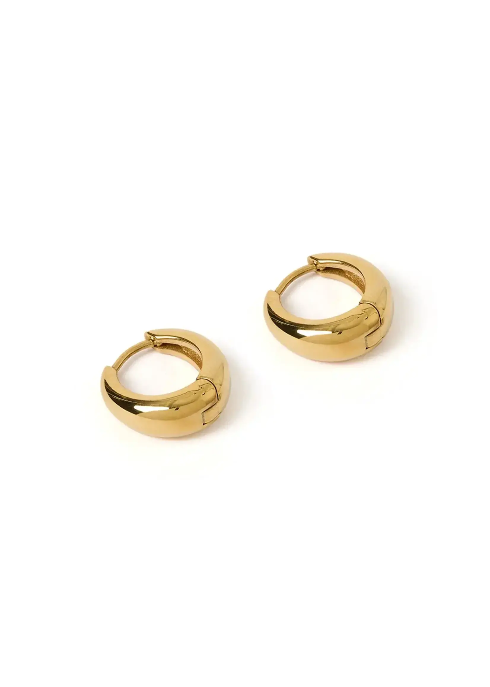 Arms Of Eve Max Gold Earrings - Maxi 16mm