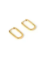 Arms Of Eve Link-Up Gold Hoop Huggies - Medium