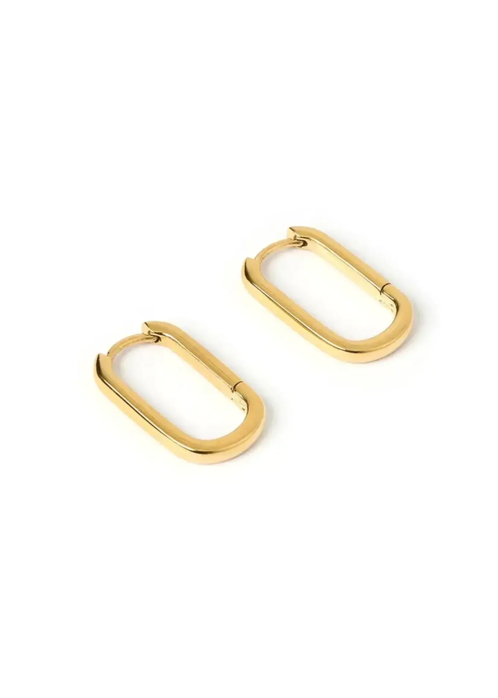 Arms Of Eve Link-Up Gold Hoop Huggies - Medium