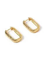 Arms Of Eve Farrah Gold Link Earrings