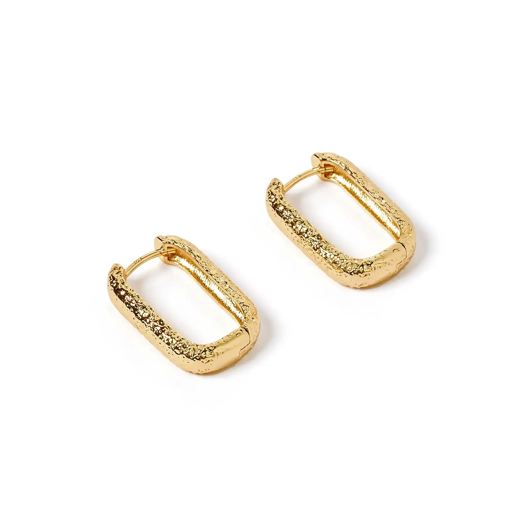 Arms Of Eve Farrah Gold Link Earrings