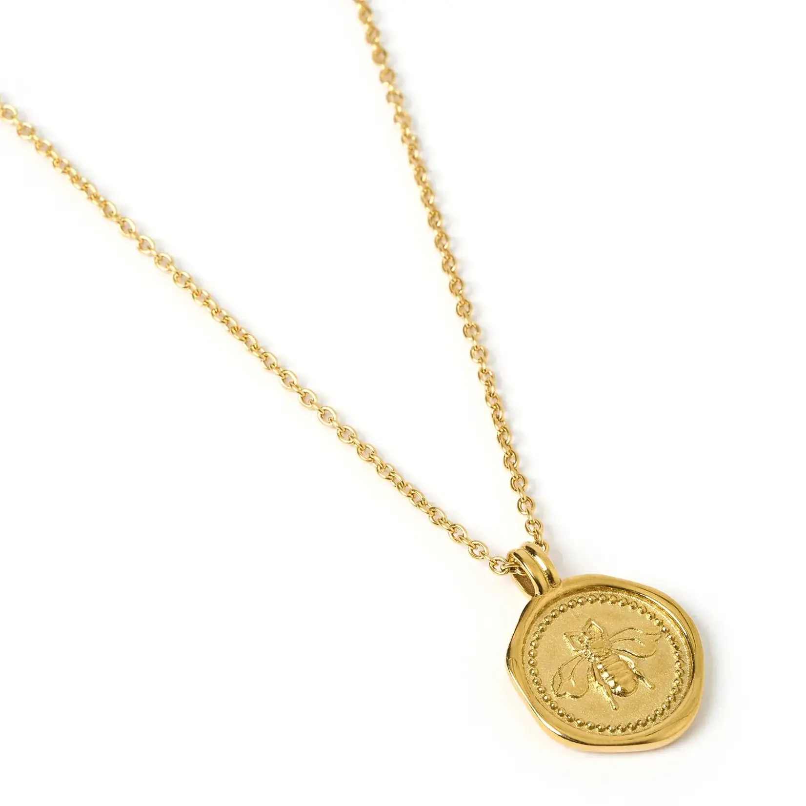 Arms Of Eve Queen Bee Gold Necklace