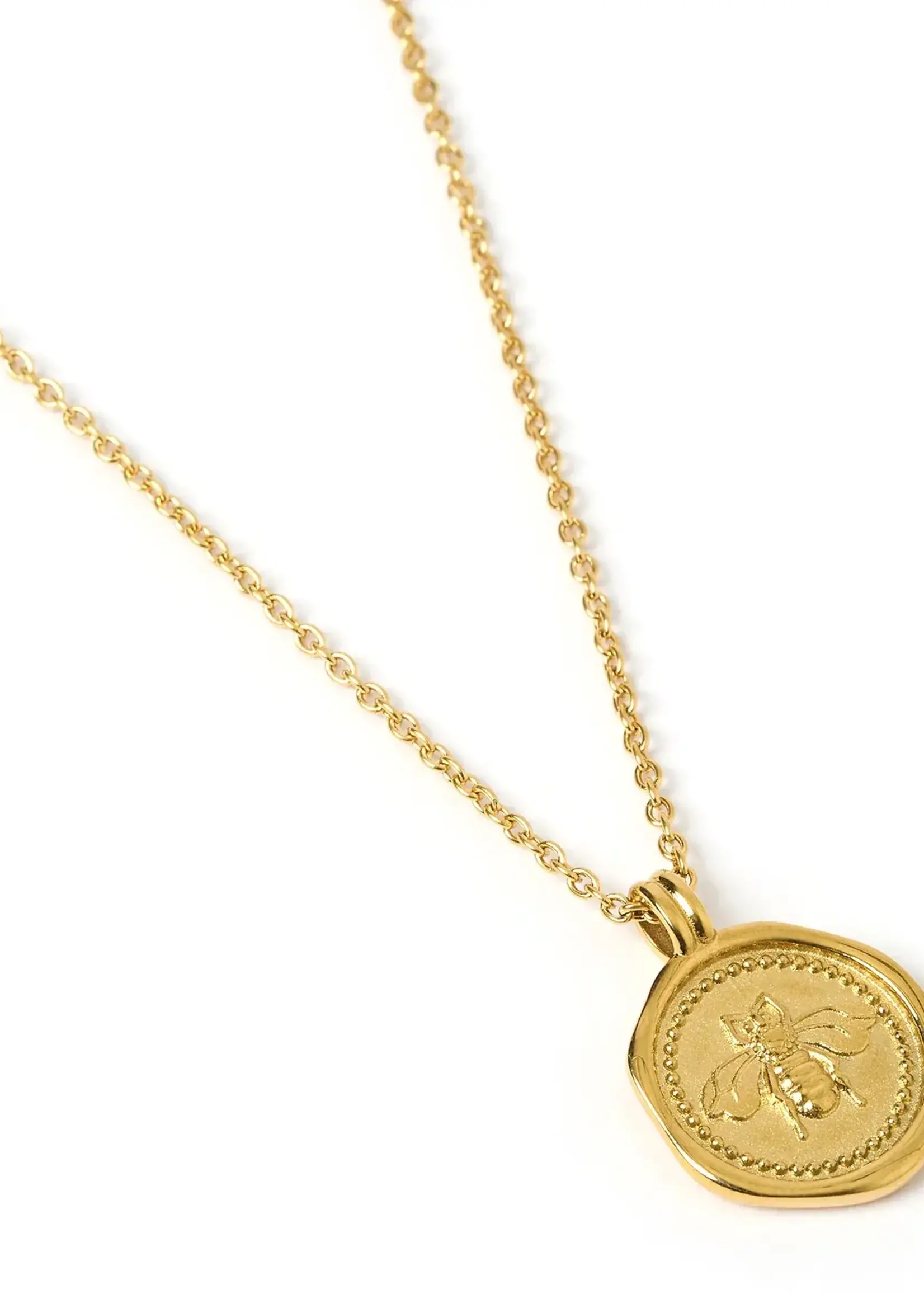 Arms Of Eve Queen Bee Gold Necklace