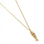Arms Of Eve Fishbone Gold Necklace